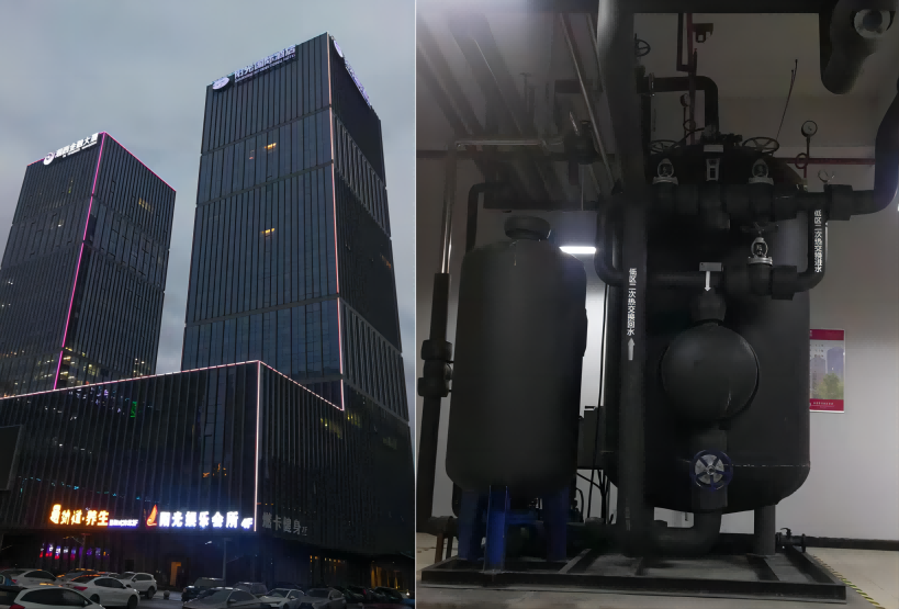 陽光國際酒店(成套半容積式換熱器機組）